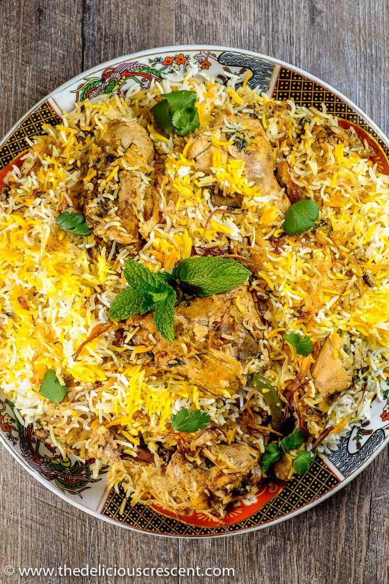 Chicken Biryani The Delicious Crescent