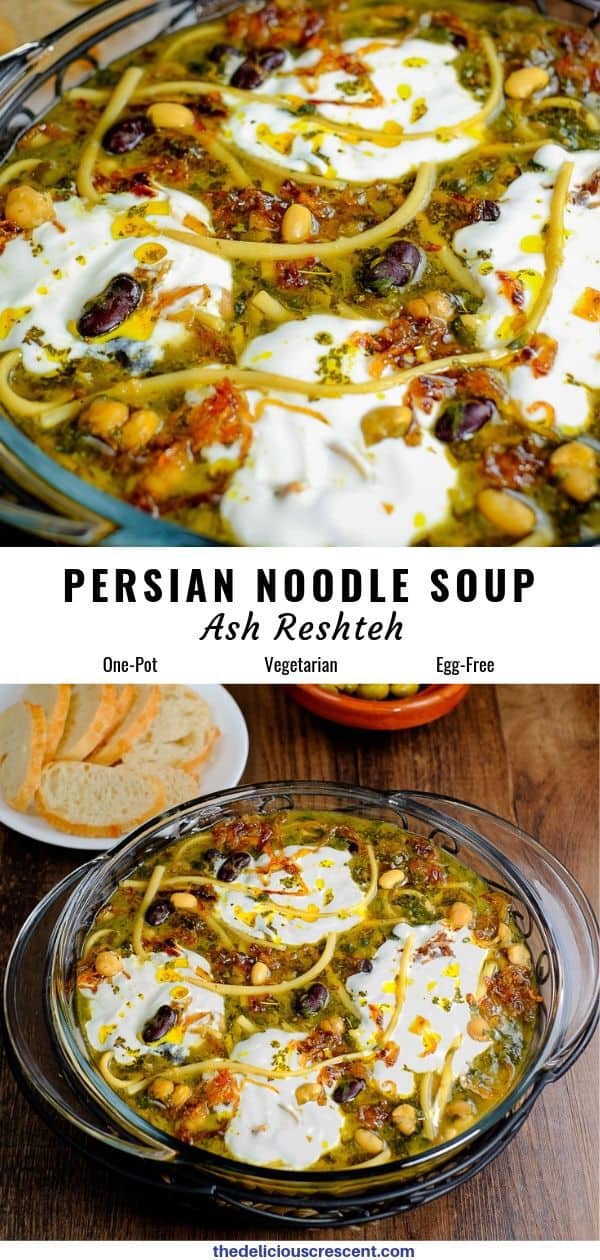 Ash Reshteh (Persian Noodle Soup Recipe) The Delicious Crescent