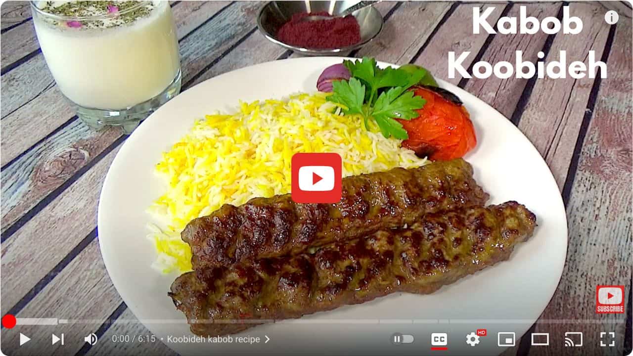 Koobideh YouTube Video image.