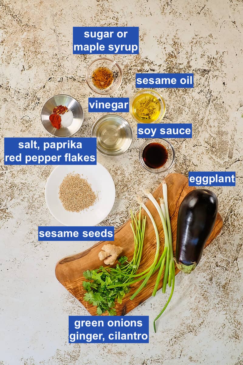 Ingredients needed for the recipe.