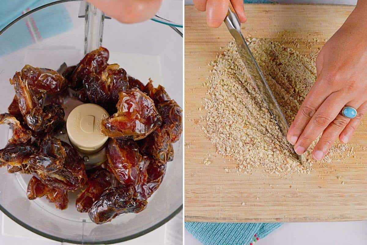 Preparing ingredients for the recipe.
