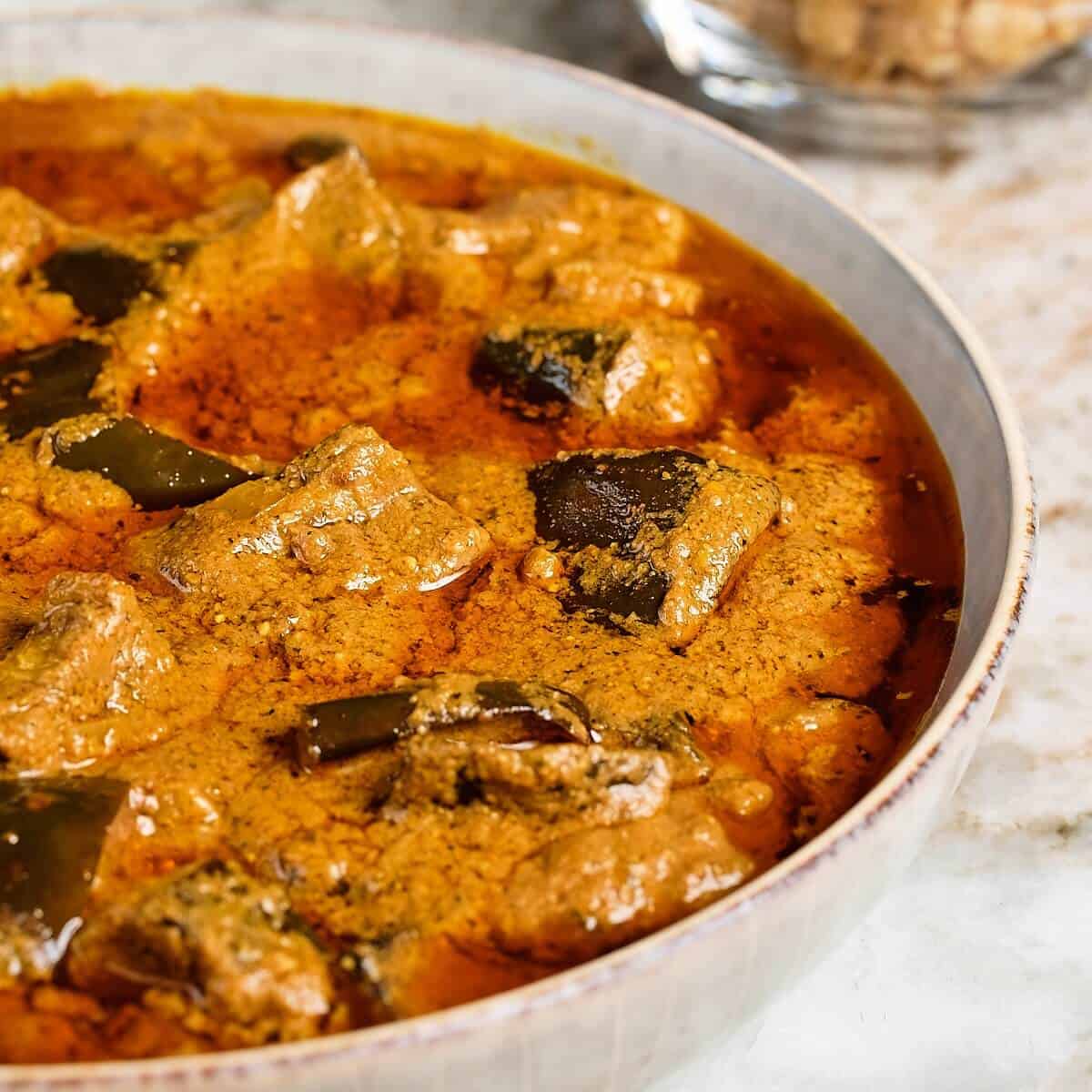 Shish Andaz (Walnut & Eggplant Stew)